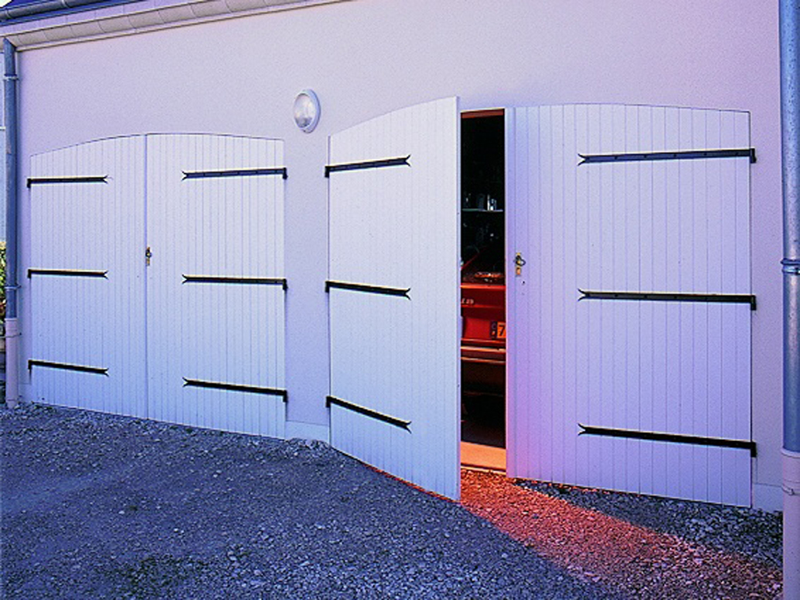 Portes de garage traditionnelles de SF-mat